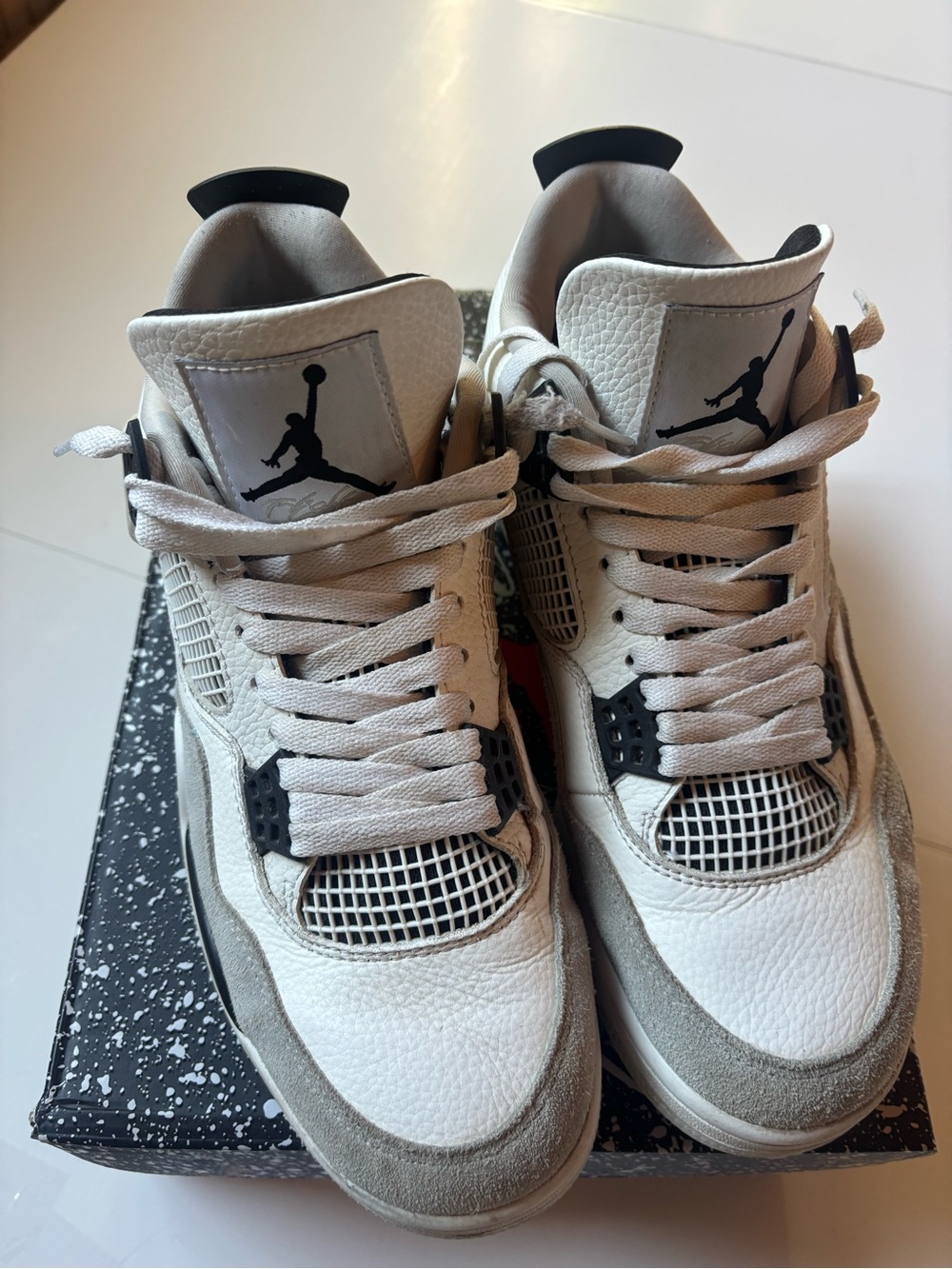 Jordan Air Jordan 4 Retro Military Black Men’s Sneakers DH6927-111, size 9